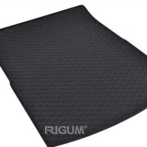 Expressz kézbesítés Eco fekete gumi csomagtértálca kb 1cm peremmel DODGE Durango 2011- 3. sor összecsukva