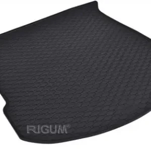 Olcsóbb Eco fekete gumi csomagtértálca kb 1cm peremmel FORD Mondeo Kombi 2007- mankókerékkel