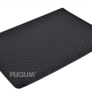 Legkelendőbb Eco fekete gumi csomagtértálca kb 1cm peremmel OPEL Astra K HB 2015- pótkerékkel