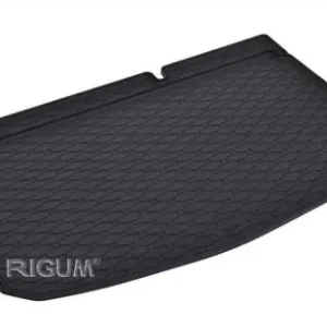 Olcsó Eco fekete gumi csomagtértálca kb 1cm peremmel TOYOTA Yaris 2012- Felső vagy alsó pozícióban