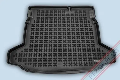 Alacsony ár Rezaw fekete gumi csomagtértálca Saab 9-3 II Sport Sedan mindkét oldalán mélyedésekkel 2002-20