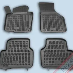 Alacsony ár Rezaw fekete gumiszőnyegVolkswagen JETTA VI 2010-2018, PASSAT B6,B7 05-14,CC 08-16,Tiguan 07