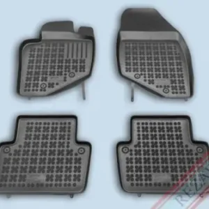 Azonnali szállítás Rezaw fekete gumiszőnyegVolvo S80 I Sedan1998-2006 (200403)