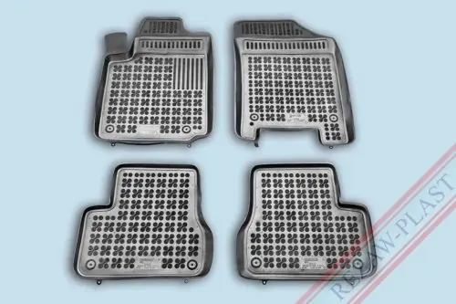 Alacsony ár Rezaw fekete gumiszőnyeg Citroen C3 I Hatchback az utasszőnyegben lévő tűzoltó készülék kivágá