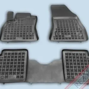 Szuper ajánlat Rezaw fekete gumiszőnyeg Fiat 500L/500L Trekking/500L Living Minivan 7 személyes 2013-tól (201