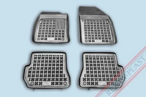 Végkiárusítás Rezaw fekete gumiszőnyeg Ford FIESTA V MK5 Hatchback facelift előtt 2002-2006 (200610)