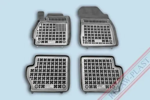 Újdonság Rezaw fekete gumiszőnyeg Mazda 2 II Hatchback2007-2014 (200808)