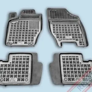 Utolsó esély Rezaw fekete gumiszőnyeg Peugeot307 SW / Hatchback / Kombi az utasszőnyegben lévő tűzoltó ké