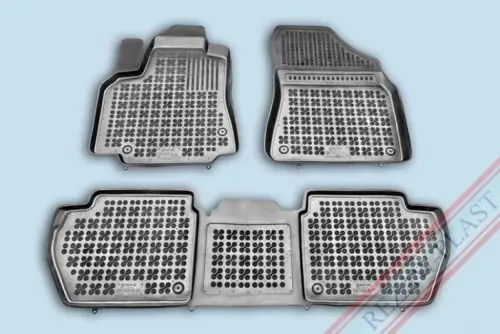 Rezaw fekete gumiszőnyeg PeugeotPARTNER II 5 személyes2008-2018 (201212) Biztonságos fizetés