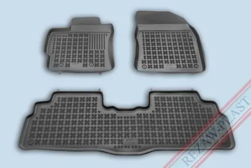 Rezaw fekete gumiszőnyeg ToyotaVERSO Minivan2009-2018 (201412) Kedvezmény