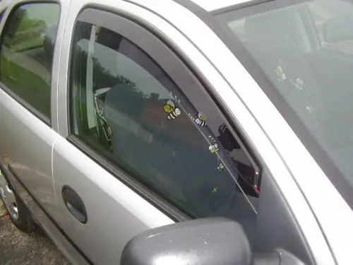 Expressz szállítás Sporty 2 darabos légterelő Opel Corsa C 5 ajtós 2001- (F1728)