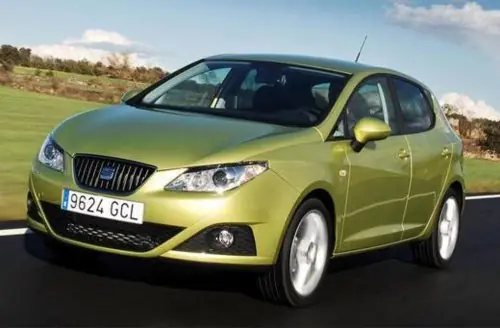 Ingyenes szállítás Sporty 2 darabos légterelő Seat Ibiza 5 ajtós 2008- (F2815)
