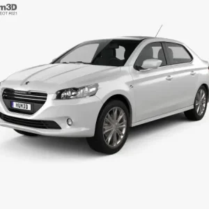 Sporty 2 darabos légterelő, Peugeot 301, 4 ajtós, 2013- Gyors kiszállítás