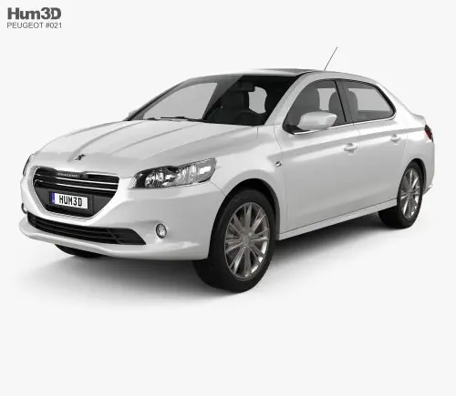 Sporty 2 darabos légterelő, Peugeot 301, 4 ajtós, 2013- Gyors kiszállítás