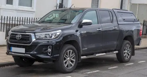 Árengedmény Sporty Toyota Hilux Sporty légterelő pár első ablakra, 2db 4 2016-