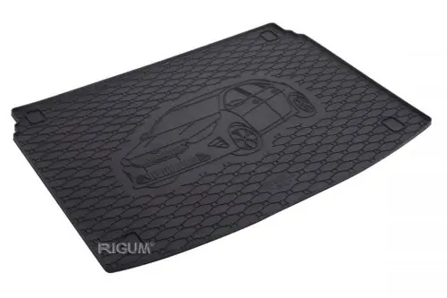 Ingyenes szállítás Eco rajzos méretpontos csomagtértálca Kia Cee'd 5 ajtós (Ferde hátú) 2018- Áthelyezhető csomagtérpadló felső állásához megfelelő