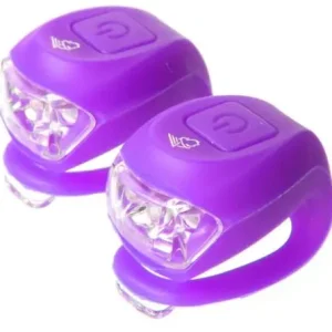 Villogó VELOTECH 2LED LILA Ne maradj le