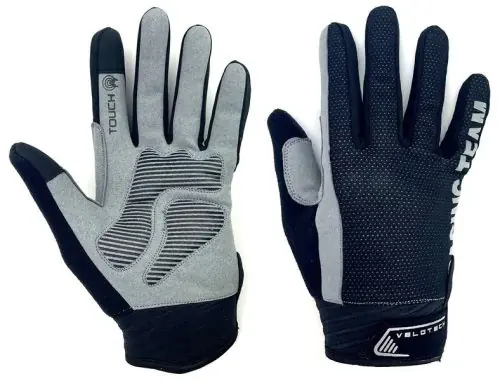 Olcsó Kesztyű feln. hosszú szürk S/M