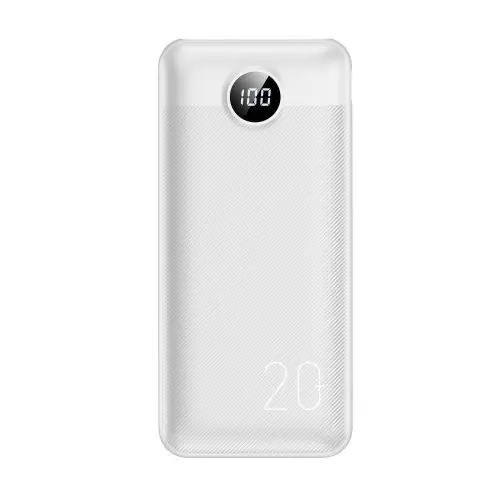 VEGER powerbank 20 000 mAh PD QC3.0 2A20W L20S (VP2039PD / W2039PD) white Gyors szállítás