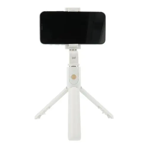 Combo selfie stick with tripod and remote control bluetooth white K07 Ne maradj le