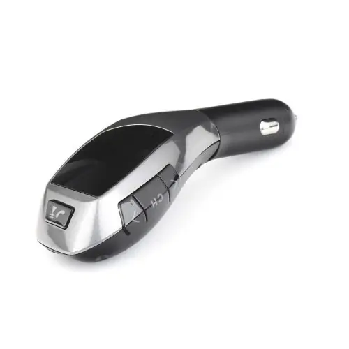 Transmitter FM bluetooth + USB reader + memory card reader X5 black sliver Korlátozott ajánlat