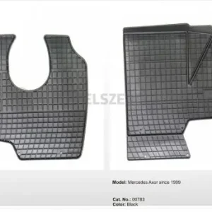 Újdonság Sarokerősített gumiszőnyeg Mercedes AXOR 1999- (00783)