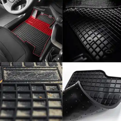 Sarokerősített gumiszőnyeg PEUGEOT 207 2006-2012 (631) Ingyenes szállítás