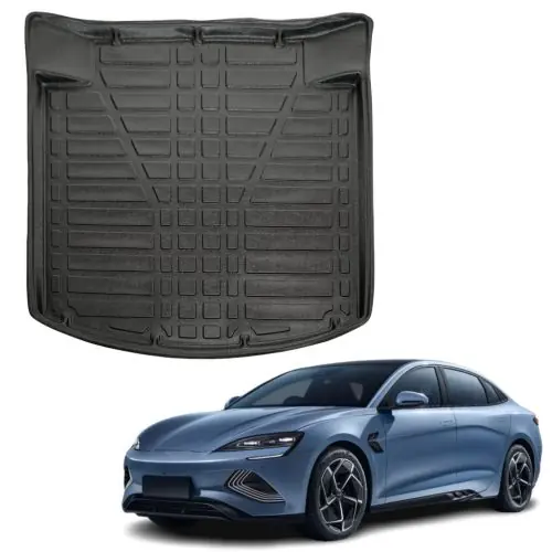 Szuper akció EgriAuto fekete csúszásgátlós csomagtértálca BYD Seal Sedan 2024-