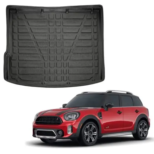 Árengedmény EgriAuto fekete csúszásgátlós csomagtértálca Mini Countryman Electric 2023-