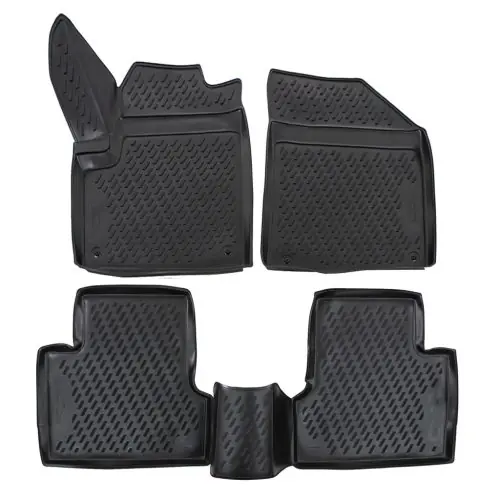 Egri Auto Premium 3D gumiszőnyeg patenttal Cherokee 2014-2017 Árengedmény