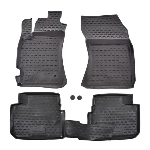 Egri Auto Premium 3D gumiszőnyeg patenttal Subaru Forester 2008-2013 Expressz szállítás