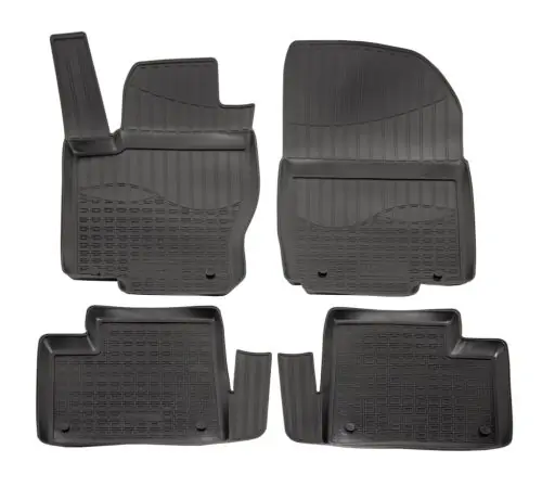 Egri Auto Premium 3D gumiszőnyeg patenttal NORM Mercedes-Benz GL X166/ M W166 / GLE W166/C292 2012-2019 4db Expressz szállítás