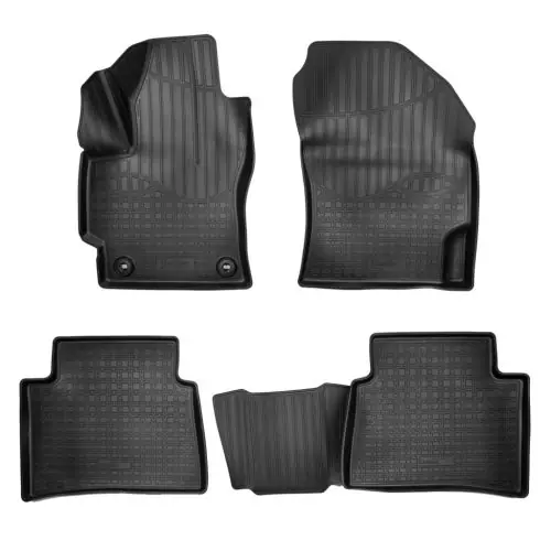 Végkiárusítás Egri Auto Premium 3D gumiszőnyeg patenttal NORM Toyota Corolla 2019- 4db