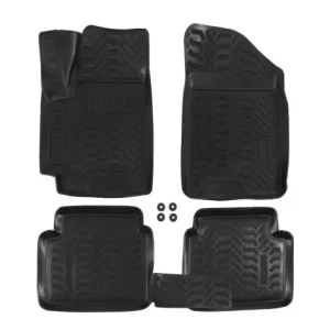 Vedd meg online Egri Auto Premium 3D gumiszőnyeg patenttal Jeep Renegade 2014-