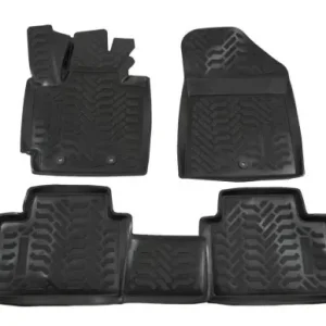 Egri Auto Premium 3D gumiszőnyeg patenttal Kia Soul 2013-2019 Gyors kiszállítás