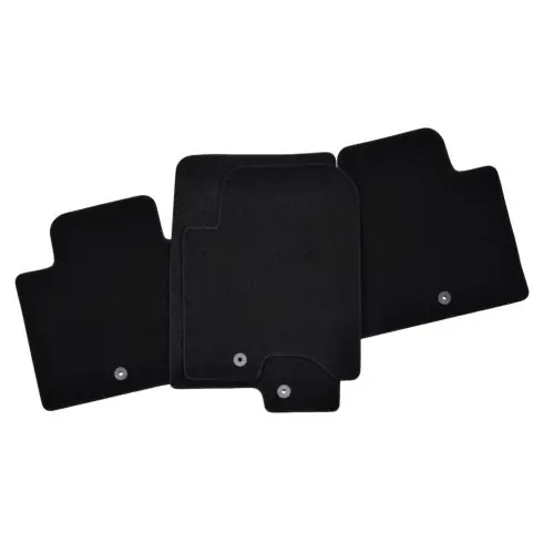 Azonnali szállítás EgriAutoPlüss Szövetszőnyeg FeketeSSangYong Rexton 7 seat 2018-magasabb 6db