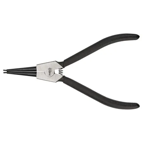 NEO TOOLS Zégergyűrű fogó 150mm, külső, egyenes, CRMO, 10-25mm, csúcs átmérő 1.5-2mm Végkiárusítás