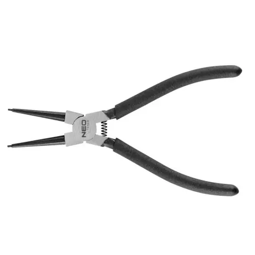 Különleges ajánlat NEO TOOLS Zégergyűrű fogó 180mm, belső, egyenes, CRMO, 19-60mm, csúcs átmérő 1.8-2.5mm