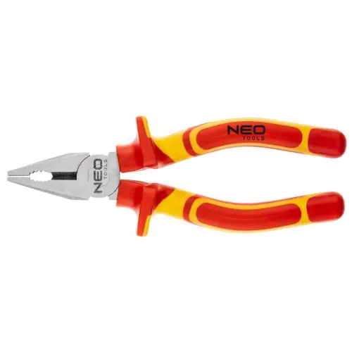 Ne maradj le NEO TOOLS Kombinált fogó 180mm, 1000V, szigetelt, CRV, polírozott