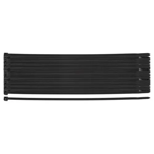 NEO TOOLS Kábelkötegelő, gyorskötöző, Extreme, UV álló, fekete, 4.8x300mm, 100db Vásárlói kedvenc