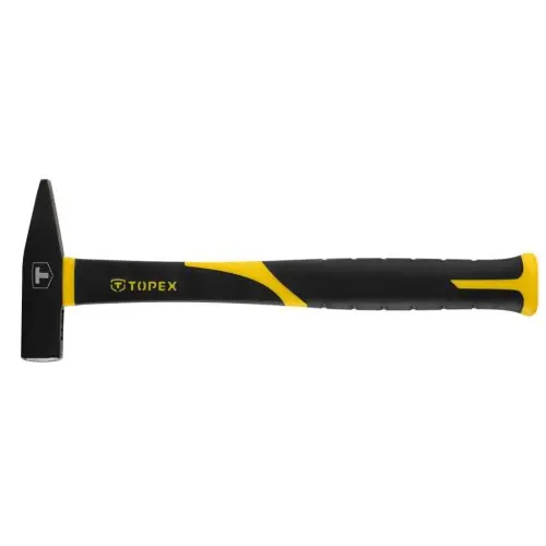 Legnépszerűbb TOPEX Általános kalapács 300g, üvegszálas nyél, gumi markolat