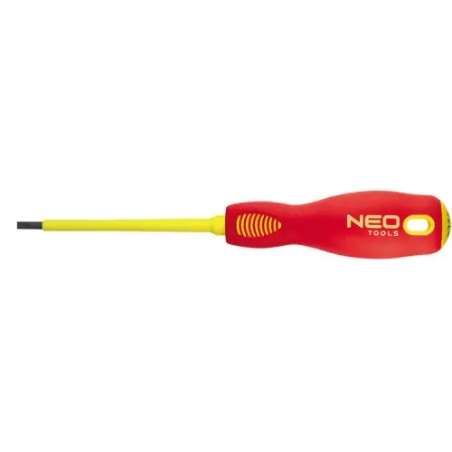 NEO TOOLS Csavarhúzó lapos 6.5x150mm, 1000V szigetelt Biztonságos vásárlás