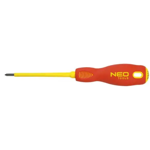 Ne maradj le NEO TOOLS Csavarhúzó PZ1x80mm, 1000V, szigetelt