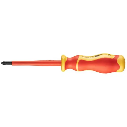 Kedvezmény NEO TOOLS Csavarhúzó PZ2x6x100mm, 1000V, szigetelt, S2 acél