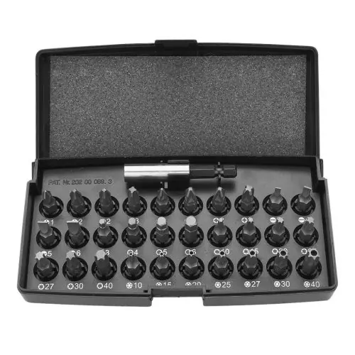 NEO TOOLS Csavarhúzó bitkészlet 31db Gyors kiszállítás