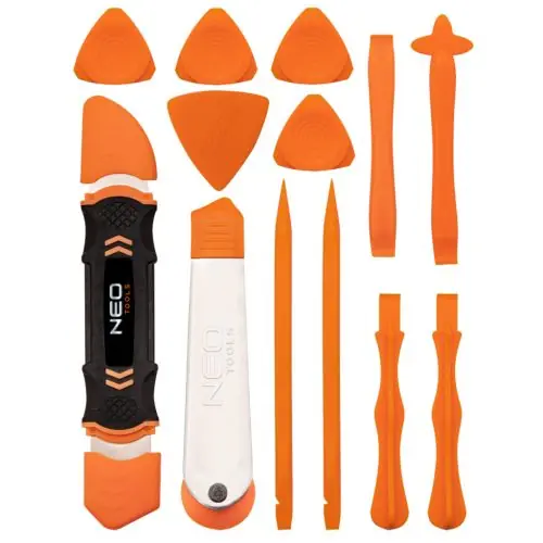 Korlátozott ajánlat NEO TOOLS Műszerész szétválasztó készlet, műa., okostelefonok, táblagépek, laptopokhoz, 13db