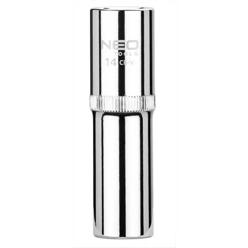 Expressz szállítás NEO TOOLS Dugókulcs 14mm, 1/2", hosszú, 6 pontos, superlock