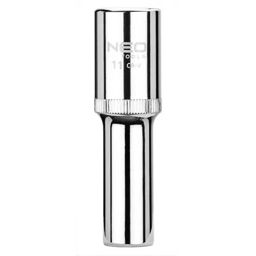 NEO TOOLS Dugókulcs 11mm, 1/2", hosszú, 12 pontos Végkiárusítás
