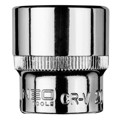 NEO TOOLS Dugókulcs 20mm, 3/8", hatlapú Korlátozott ajánlat