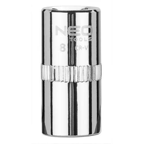 NEO TOOLS Dugókulcs 8mm, 1/4", 6 pontos, superlock Gyors kiszállítás